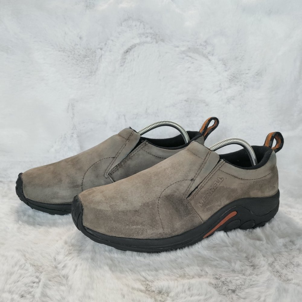 Merrell Men's Jungle Moc Suede Slip-on Gunsmoke  Size 10M US